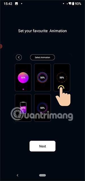 Comment créer un effet de charge de batterie sur Android